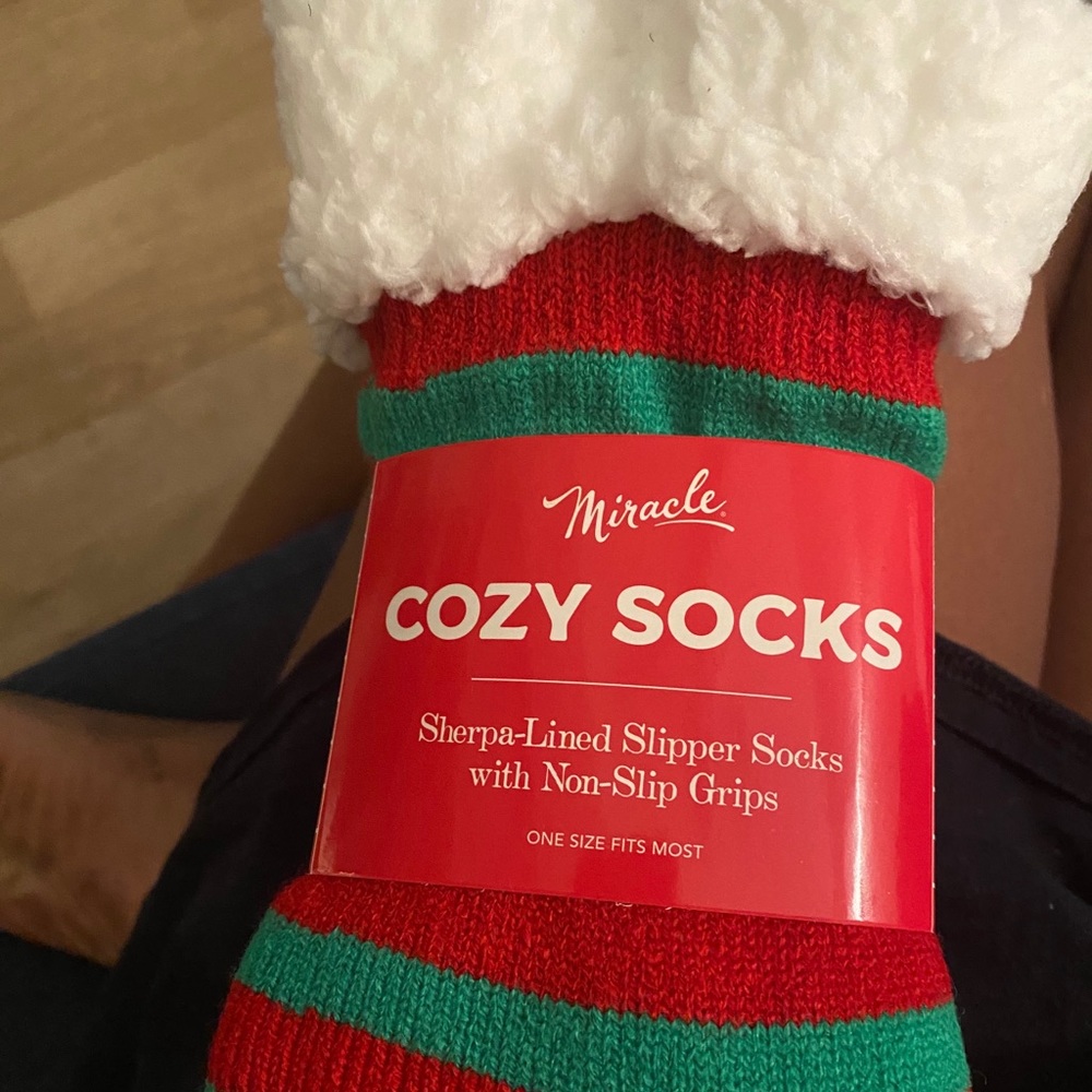 Cozy Christmas socks